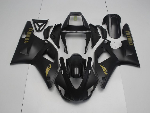Cheapest 1998-1999 Matte Black Yellow Yamaha YZF R1 Motorcycle Fairing Kit Cheapest 1998-1999 Matte Black Yellow Yamaha YZF R1 Motorcycle Fairing Kit