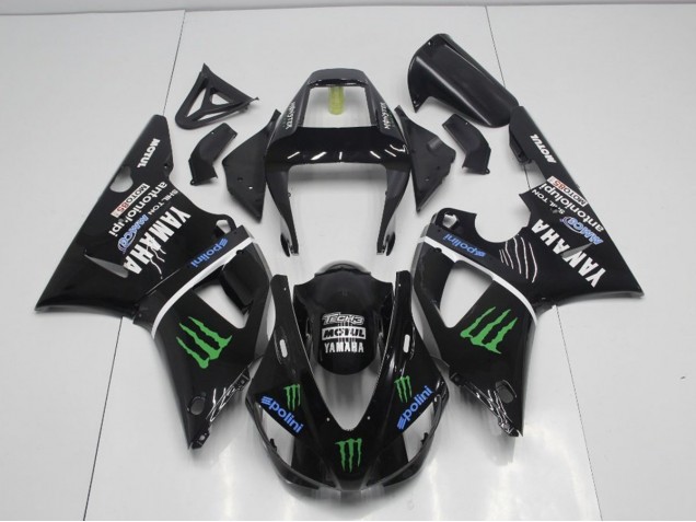 Cheapest 1998-1999 Monster Drink Yamaha YZF R1 Bike Fairings