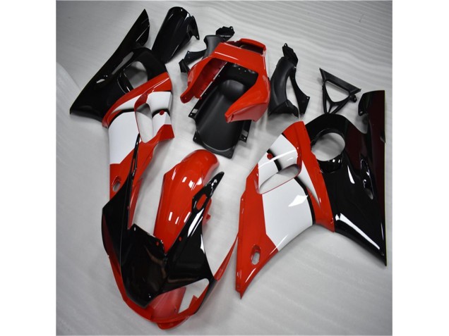 Cheapest 1998-2002 Black White Yamaha YZF R6 Motorbike Fairing