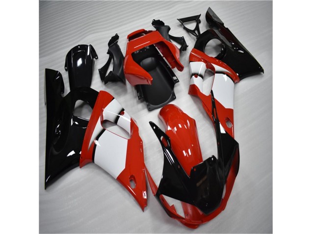 Cheapest 1998-2002 Black White Yamaha YZF R6 Motorbike Fairing