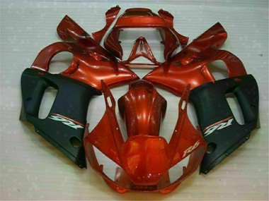 Cheapest 1998-2002 Black Brown Yamaha YZF R6 Motor Bike Fairings