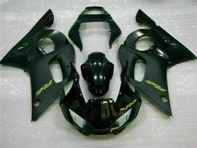 Cheapest 1998-2002 Black Yamaha YZF R6 Motorcycle Replacement Fairings