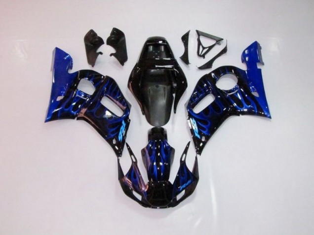 Cheapest 1998-2002 Blue Flame Yamaha YZF R6 Motorcycle Fairings