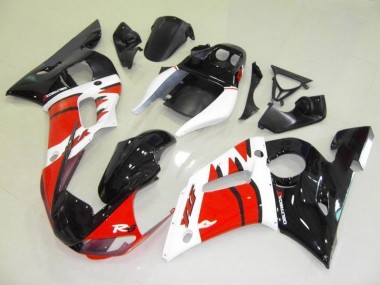 Cheapest 1998-2002 Red White Black Yamaha YZF R6 Motorbike Fairing