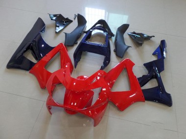 Cheapest 2000-2001 Red Dark Blue Honda CBR900RR 929 Bike Fairings