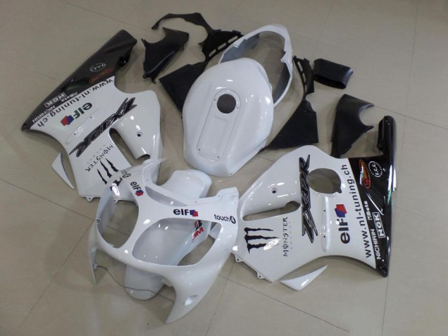 Cheapest 2000-2001 White Kawasaki ZX12R Motorbike Fairing Kits Cheapest 2000-2001 White Kawasaki ZX12R Motorbike Fairing Kits