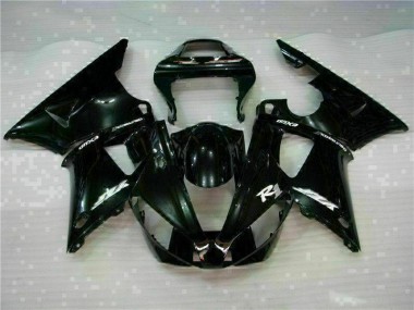 Cheapest 2000-2001 Black Yamaha YZF R1 Motorcycle Fairing Kit