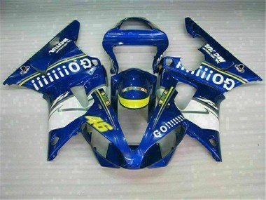 Cheapest 2000-2001 Blue Yamaha YZF R1 Motor Bike Fairings