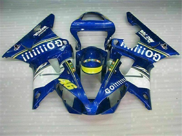 Cheapest 2000-2001 Blue Yamaha YZF R1 Motor Bike Fairings