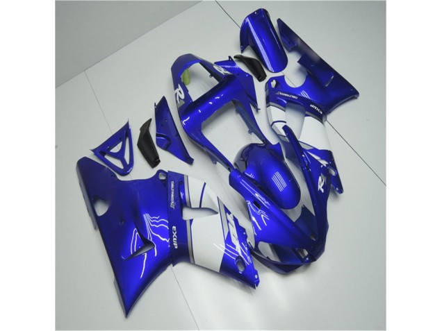 Cheapest 2000-2001 Blue White Yamaha YZF R1 Motorcycle Fairings Cheapest 2000-2001 Blue White Yamaha YZF R1 Motorcycle Fairings