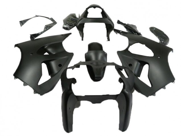 Cheapest 2000-2002 Matte Black Kawasaki ZX6R Motorcycle Fairings Kits Cheapest 2000-2002 Matte Black Kawasaki ZX6R Motorcycle Fairings Kits