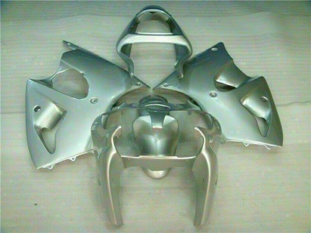Cheapest 2000-2002 Silver Kawasaki ZX6R Replacement Fairings