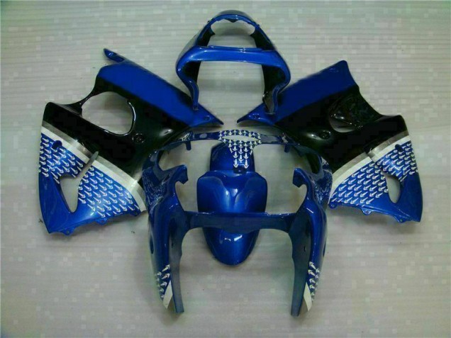 Cheapest 2000-2002 Blue Kawasaki ZX6R Motorcylce Fairings