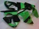 Cheapest 2000-2002 Green Black Kawasaki ZX6R Motorcycle Fairings