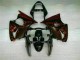Cheapest 2000-2002 Black Red Flame Kawasaki ZX6R Motorcycle Fairing Kits
