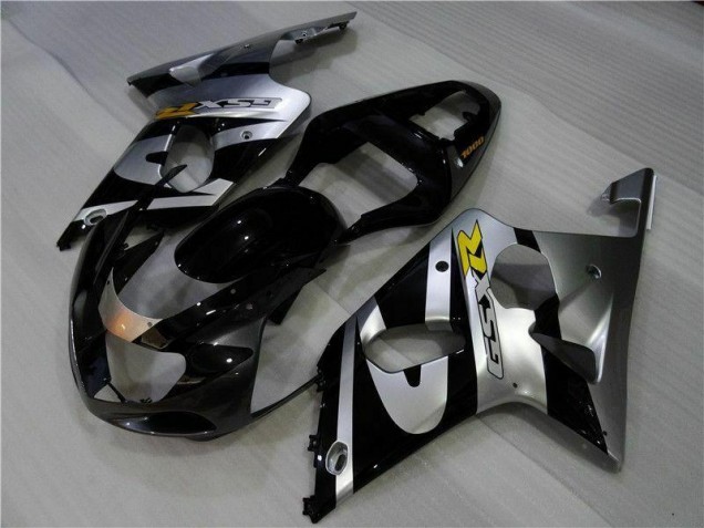 Cheapest 2000-2002 Silver Black Suzuki GSXR 1000 Motor Fairings
