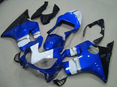 Cheapest 2001-2003 White Blue Black Honda CBR600 F4i Bike Fairing Kit