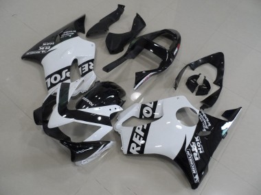 Cheapest 2001-2003 White Repsol Honda CBR600 F4i Motorcycle Fairings Kit