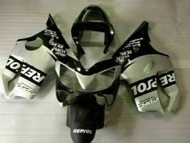 Cheapest 2001-2003 Black Silver Repsol Honda CBR600 F4i Motorcycle Replacement Fairings
