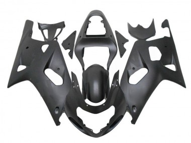 Cheapest 2001-2003 Matte Black Suzuki GSXR 600/750 Motorcycle Fairings Kit