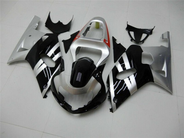 Cheapest 2001-2003 Black Silver Suzuki GSXR 600/750 Motorbike Fairing