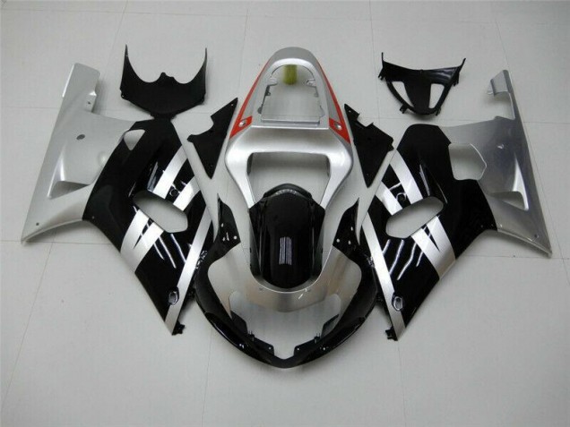 Cheapest 2001-2003 Black Silver Suzuki GSXR 600/750 Motorbike Fairing