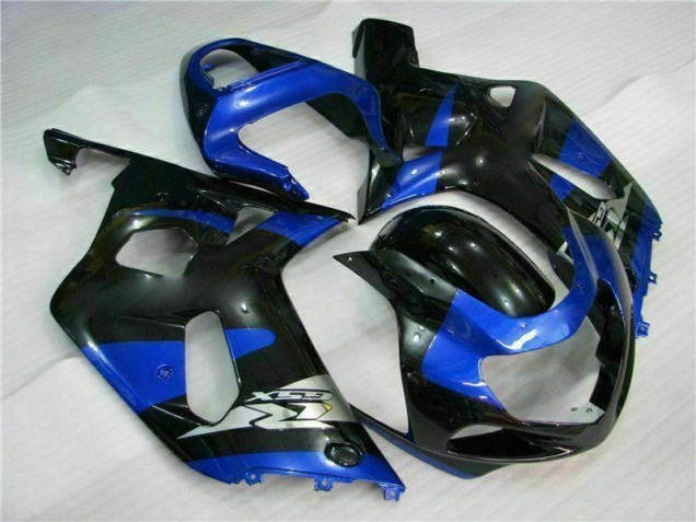 Cheapest 2001-2003 Blue Black Suzuki GSXR 600/750 Bike Fairing Kit