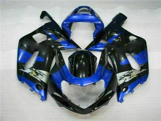 Cheapest 2001-2003 Blue Black Suzuki GSXR 600/750 Bike Fairing Kit