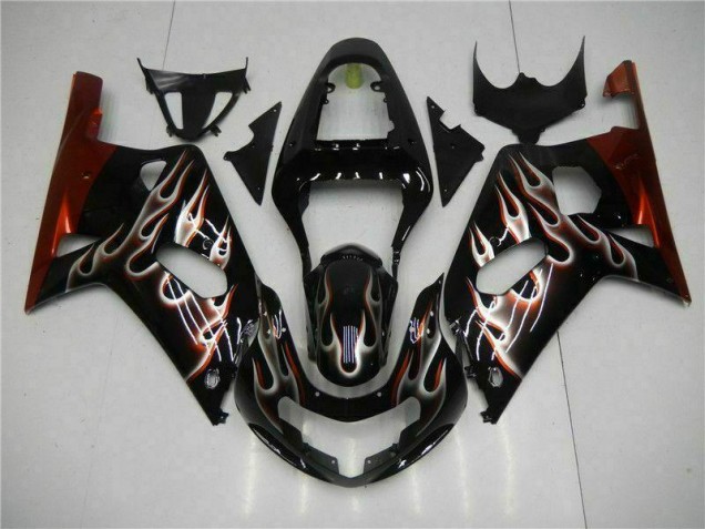 Cheapest 2001-2003 Black Suzuki GSXR 600/750 Motorcycle Bodywork