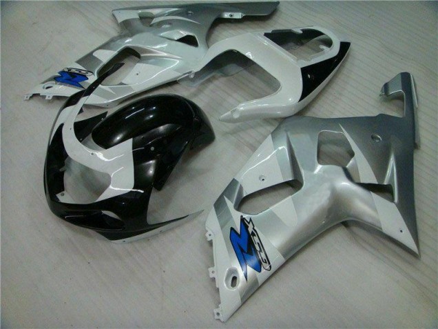 Cheapest 2001-2003 Silver Black Suzuki GSXR 600/750 Motorbike Fairing Kits