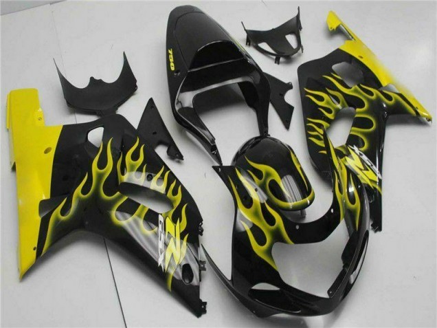Cheapest 2001-2003 Black Suzuki GSXR 600/750 Motorbike Fairing