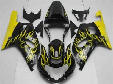 Cheapest 2001-2003 Black Suzuki GSXR 600/750 Motorbike Fairing