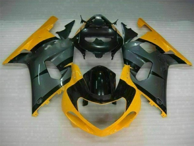 Cheapest 2001-2003 Black Yellow Suzuki GSXR 600/750 Bike Fairing Cheapest 2001-2003 Black Yellow Suzuki GSXR 600/750 Bike Fairing