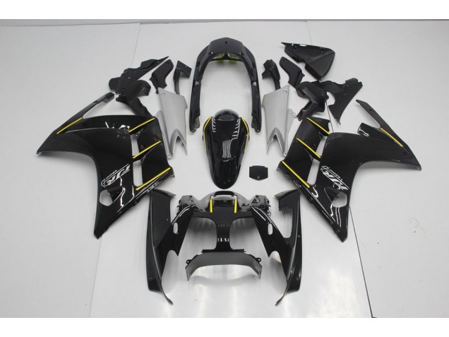 Cheapest 2001-2005 Black Yellow Yamaha FJR1300 Moto Fairings