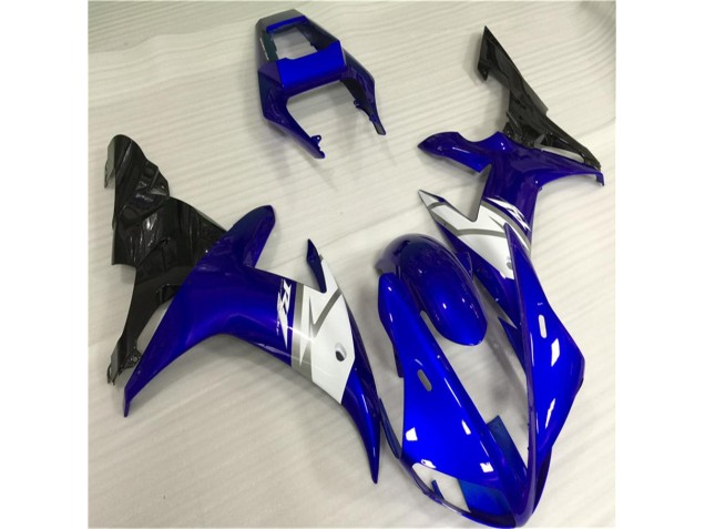 Cheapest 2002-2003 Blue White Yamaha YZF R1 Motorcycle Fairing Kits