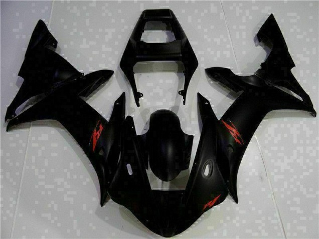 Cheapest 2002-2003 Black Yamaha YZF R1 Motorcycle Fairing Kit