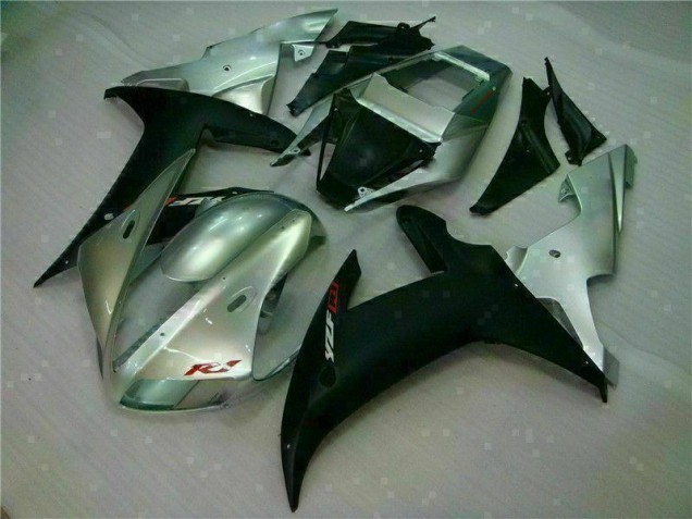 Cheapest 2002-2003 Silver Black Yamaha YZF R1 Motorbike Fairing Kits