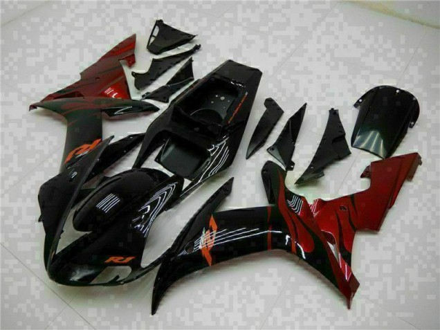 Cheapest 2002-2003 Black Yamaha YZF R1 Motorcylce Fairings