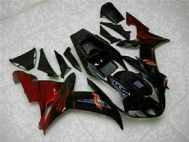 Cheapest 2002-2003 Black Yamaha YZF R1 Motorcylce Fairings