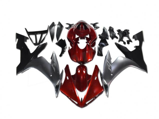 Cheapest 2002-2003 Red Grey Black Yamaha YZF R1 Motorcyle Fairings