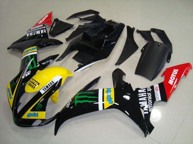 Cheapest 2002-2003 Monster Drink Graphic Yamaha YZF R1 Motorbike Fairings