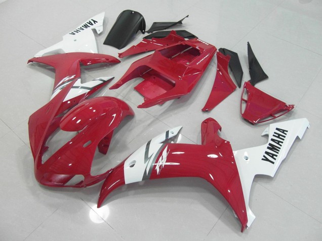 Cheapest 2002-2003 Red White Yamaha YZF R1 Bike Fairings