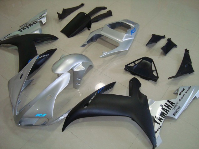 Cheapest 2002-2003 Silver Blue Yamaha YZF R1 Motorbike Fairing