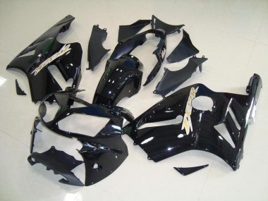 Cheapest 2002-2006 Glossy Black Kawasaki ZX12R Replacement Fairings
