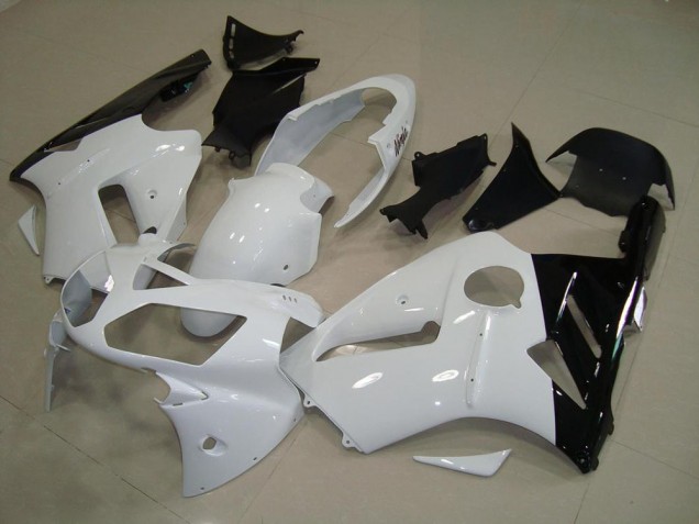 Cheapest 2002-2006 White Black Kawasaki ZX12R Motorcylce Fairings