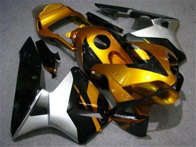 Cheapest 2003-2004 Gold Silver Black Honda CBR600RR Bike Fairings