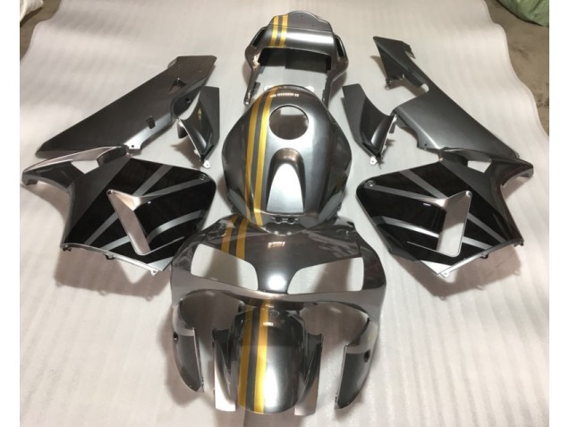 Cheapest 2003-2004 Silver Gold Black Honda CBR600RR Replacement Motorcycle Fairings