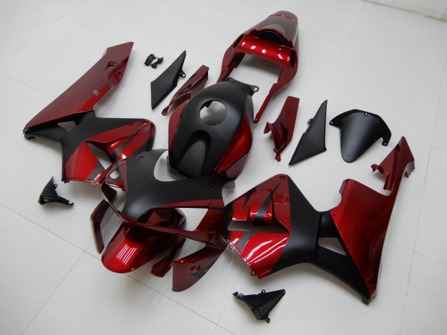 Cheapest 2003-2004 Red Black Honda CBR600RR Motor Fairings