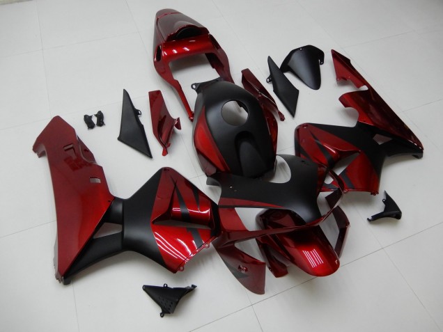 Cheapest 2003-2004 Red Black Honda CBR600RR Motor Fairings