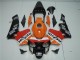 Cheapest 2003-2004 Orange Red Black Repsol Honda CBR600RR Motor Bike Fairings